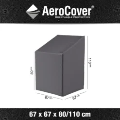 AeroCover Stapelstoelhoes/Gasveerstoelhoes 67 X 67 X 80/110 Cm -Aanbiedingen Tuin Wonder Winkel aerocover stapelstoel gasveerstoelhoes antraciet 67x67xh80 1 1000x1000 621e0dbcbb73f l
