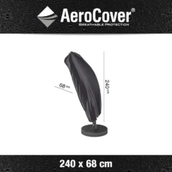 AeroCover Zweefparasolhoes H 240 X 68 Cm -Aanbiedingen Tuin Wonder Winkel aerocover zweefparasolhoes antraciet h240x68cm 1000x1000 621e0d6ac5621 l