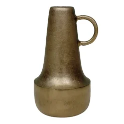 Bloemenvaas Brass Antique - H 30 X D 20 Cm