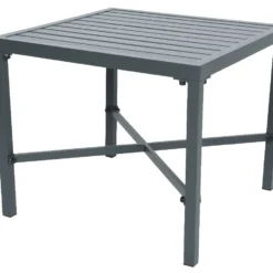 Charlotte Bijzet Tuintafel Antraciet - 51 X 51 X 43 Cm