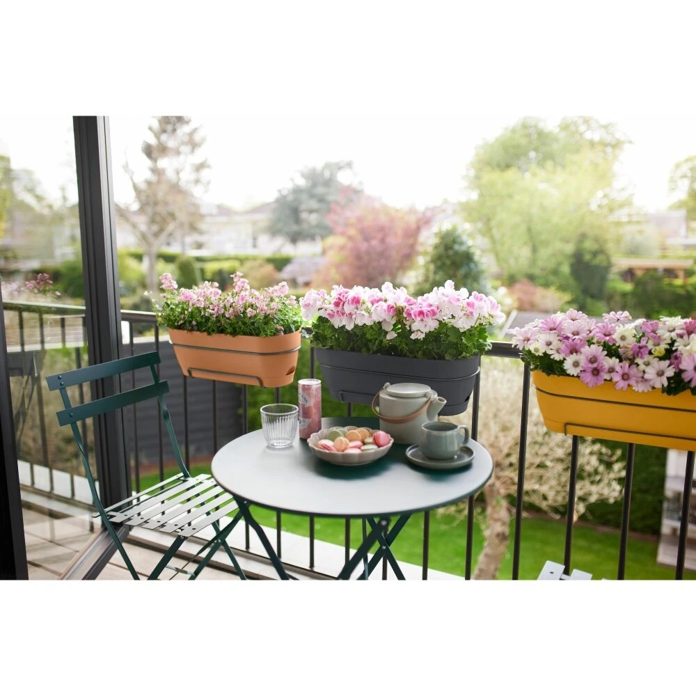 Elho Vibia Campana Balkonbak Allin1 50 Cm Bruin 5 Elho Vibia Campana Balkonbak Allin1 50 Cm Bruin - Afbeelding 5