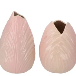 Menton Tulp Vaas Lichtroze 17x17x22cm