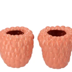 Raspberry Vaas Oudroze 19x19cm