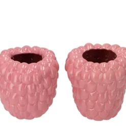 Raspberry Vaas Roze 19x19cm