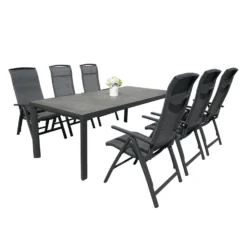 Royal Seasons LA PALMA Dining Set Met 6 Stoelen